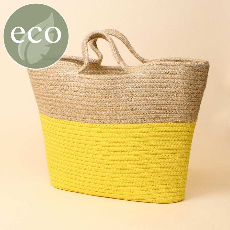 Cotton rope bag hot sale